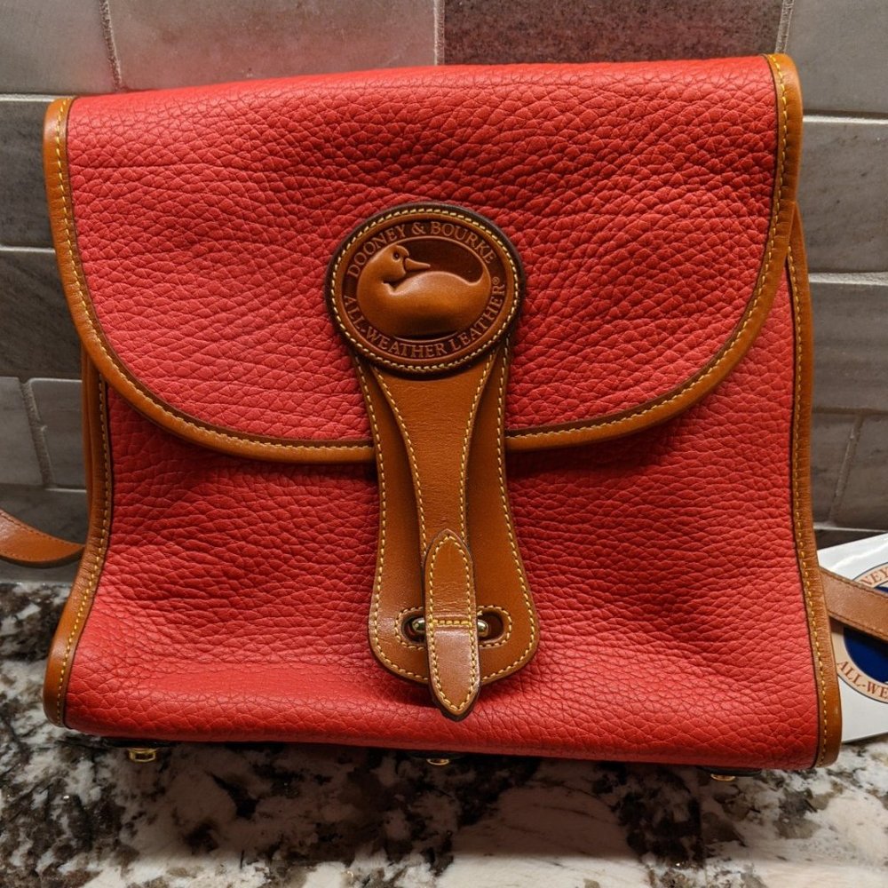 Red Leather Dooney & Bourke's Purse